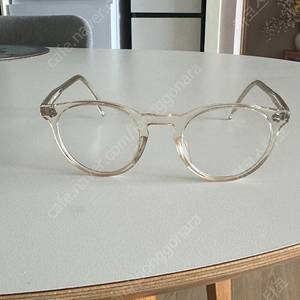 썬글라스클립 스탠시라마스 (Stancy Ramars) k64 투명뿔테 보스턴스타일 셀룰로이드 안경