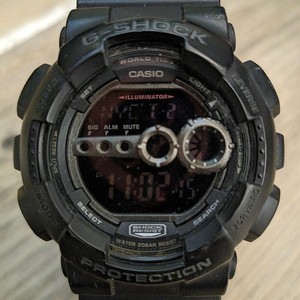 군대시계 캠핑시계 카시오 Gshock지샥GD-100-1B