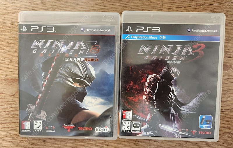 플스3(PS3) 닌자가이덴 2종 일괄 판매합니다.