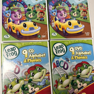 립프로그 leapfrog 특별판1+2+3집 cd, dvd