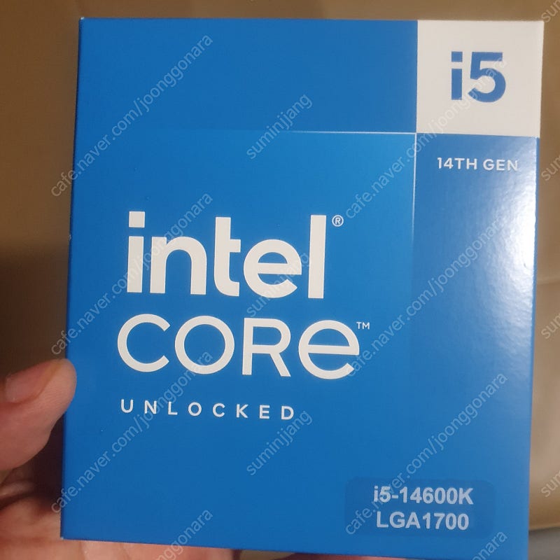 (미개봉 정품) 인텔 i5 14600k CPU