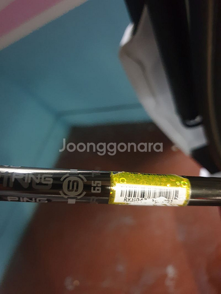 좌타드라이버 샤프트 핑투어 65s 켈리웨이 9.5도 헤...--5