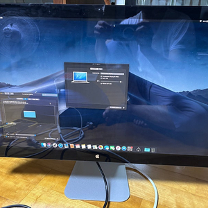 애플 시네마디스플레이 모니터 27인치 썬더볼트 9만원