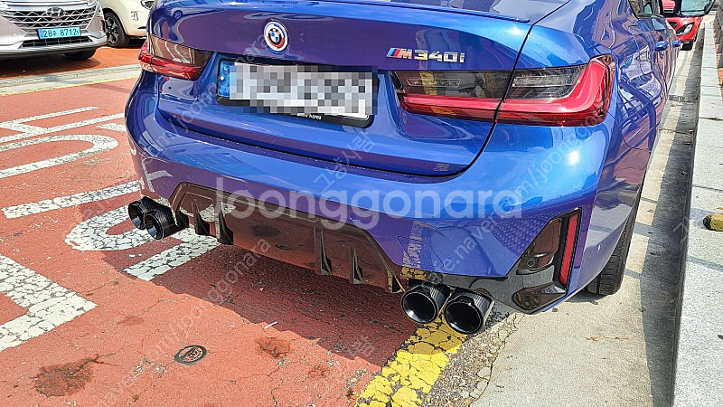 BMW M340i 쿼드팁 (101 mm)--6