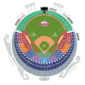 7월10일(수) 엘지vs기아 1루익사이팅 첫블럭 2열 2연석 양도합니다.