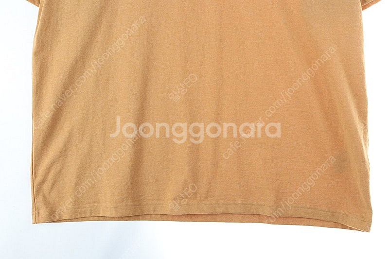 (XL) 칼하트 반팔 티셔츠 카멜 무지 아메카지 박시핏--3