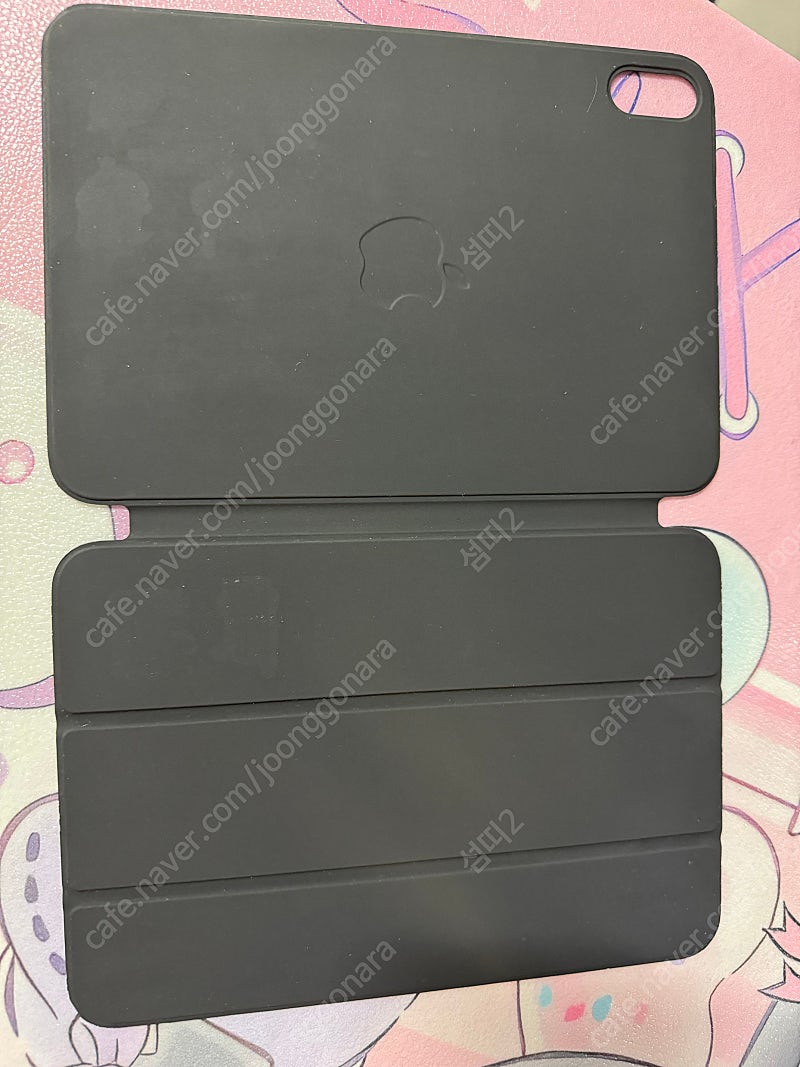 애플 정품 스마트폴리오 케이스 아이패드미니6세대 전용 블랙