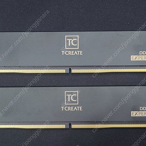 TeamGroup T-CREATE DDR5-6000 CL34 EXPERT 64GB(32Gx2) 서린 정발 판매합니다.