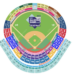 KBO 드림 나눔 올스타전 1루 외야 정가운데 연석