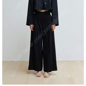 블러썸에이치컴퍼니 dun wide pants 와이드 비죠 팬츠