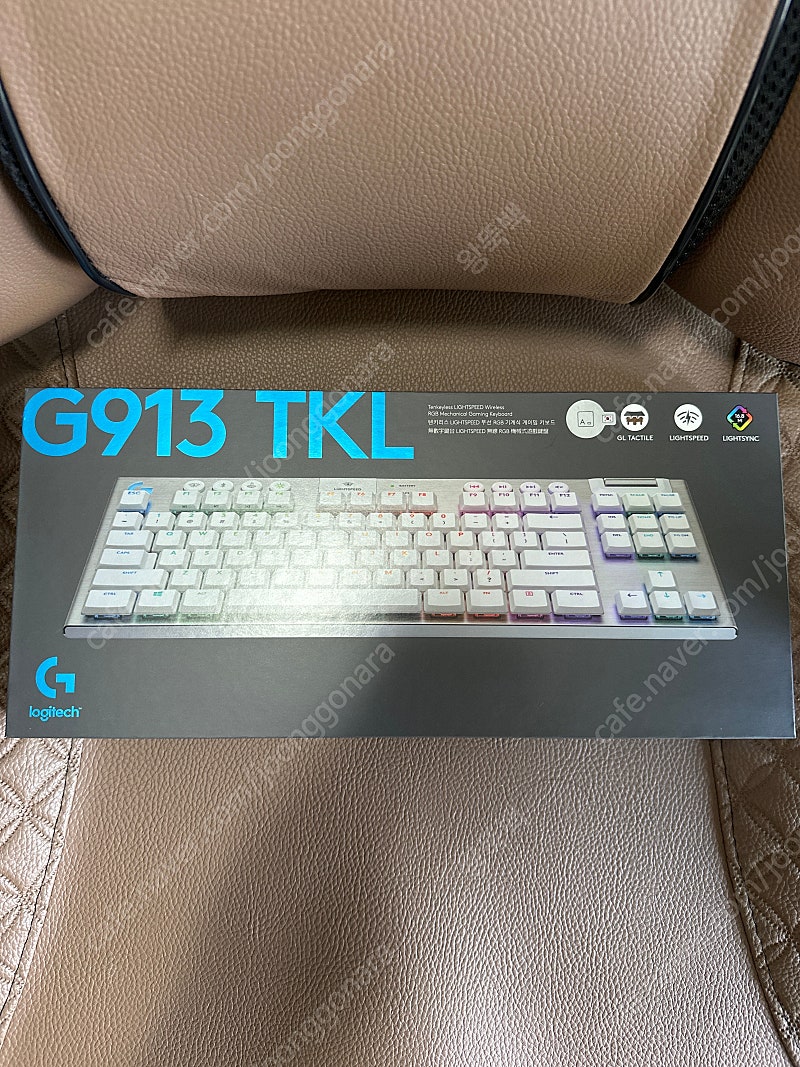 g913 tkl 택타일 화이트(갈축)