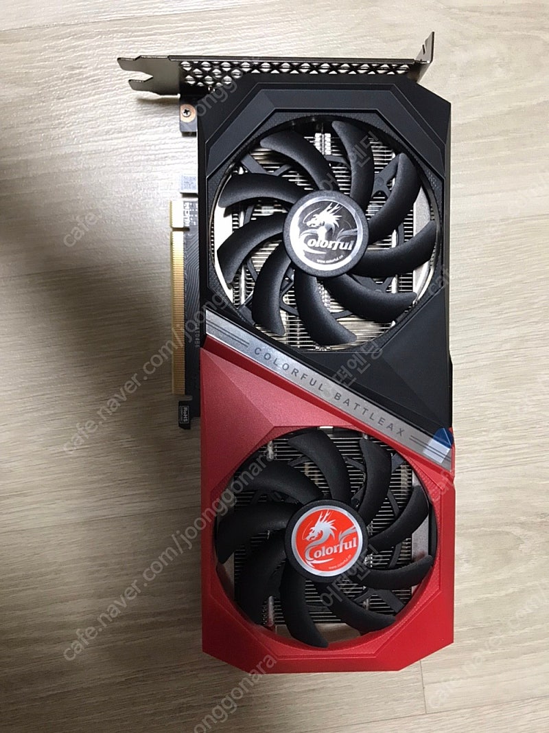 컬러풀 RTX3060 토마호크 12GB 그래픽카드 단품 1개 판매합니다.