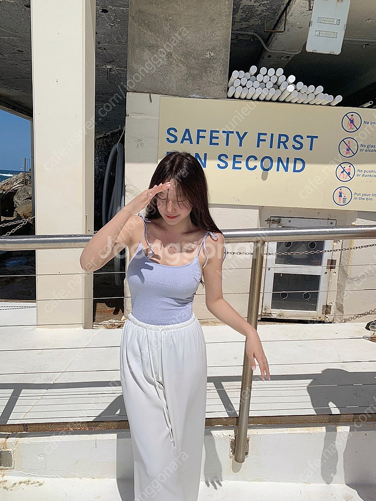 더위시 리즈 쉘 밴딩 팬츠 leeds shell ban...--1
