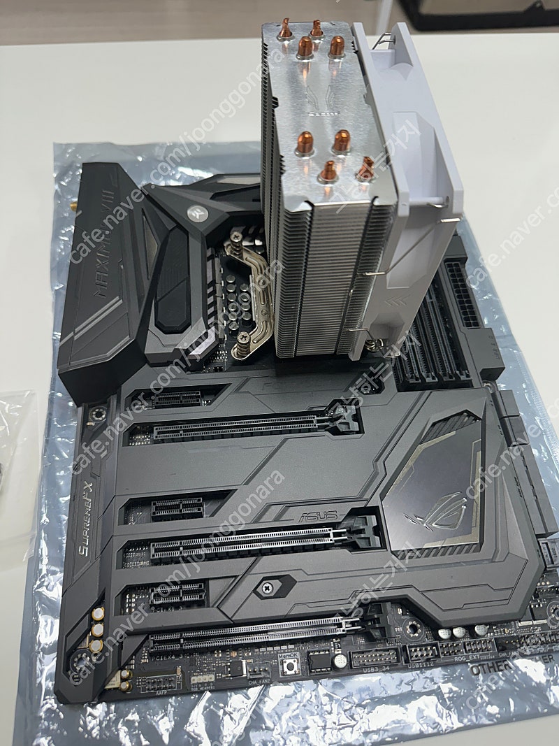 ROG MAXIMUS VIII FORMULA + I7 6700K 12만원에 판매합니다