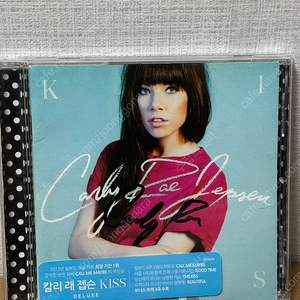 칼리래젭슨 친필 사인 싸인 cd 판매