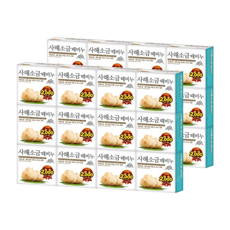 무궁화 사해소금 때비누 100g x 24입