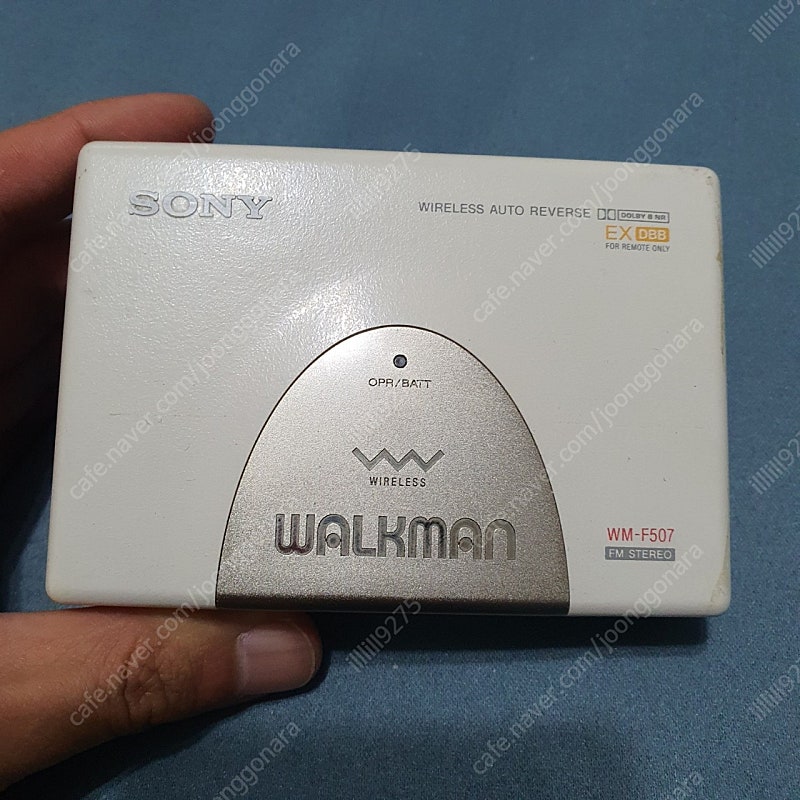 소니 워크맨 WM-F507 카세트 부품용
