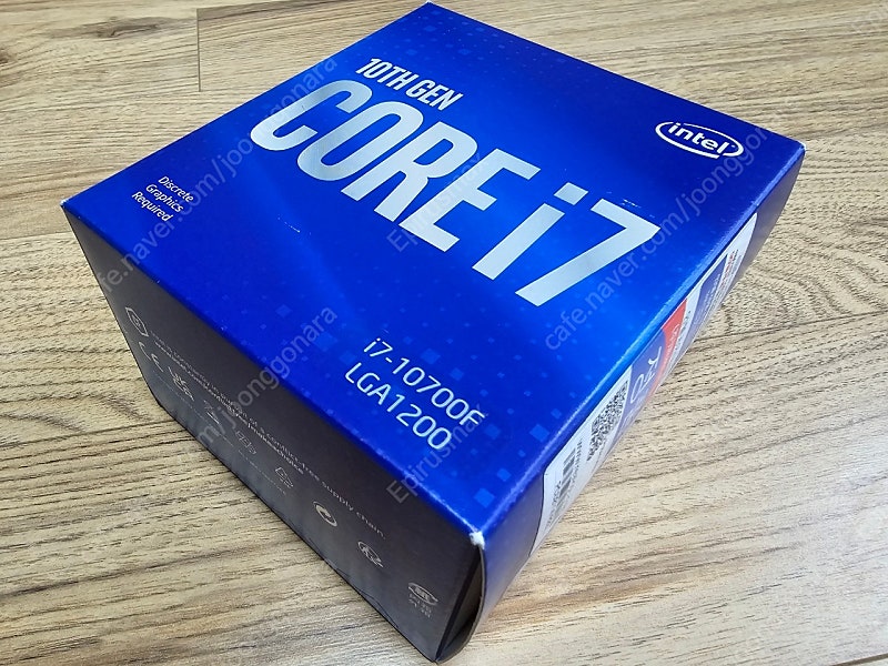 인텔 I7-10700F CPU 풀박스 팝니다