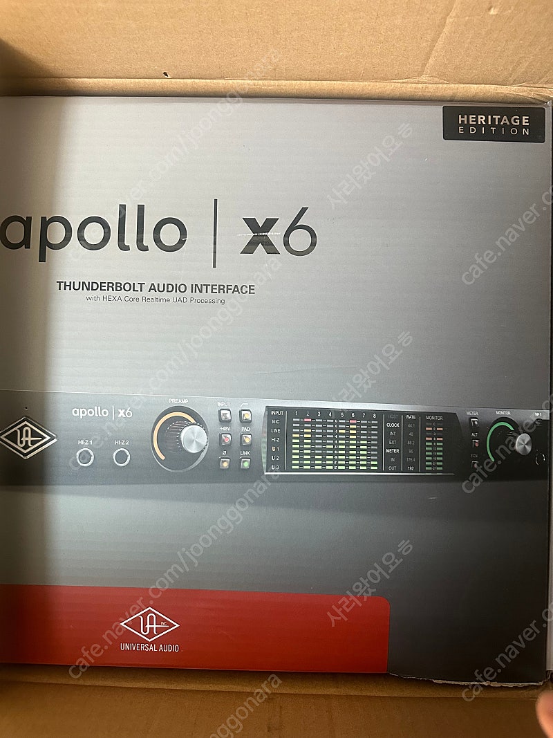 UAD Apollo X6 HE 판매합니다.