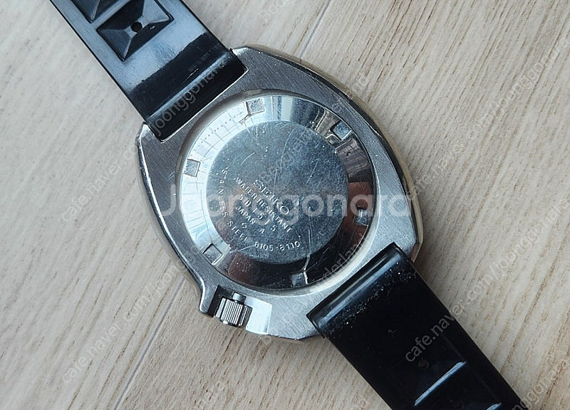 세이코 6105-8110 캡틴윌라드 빈티지 터틀 다이버워치 판매합니다--7
