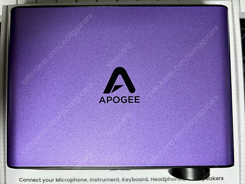Apogee Boom 아포지 붐 오디오 인터페이스 풀박 사용 거의 안함 (택포)