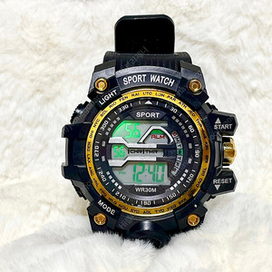 새상품)남성용 LED 디지털 시계 스포츠시계 방수시계육군 군사 야광 패션 액세서리 남자시계