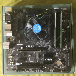 i5-6500, DDR4 16GB, b150m 박격포 반본체