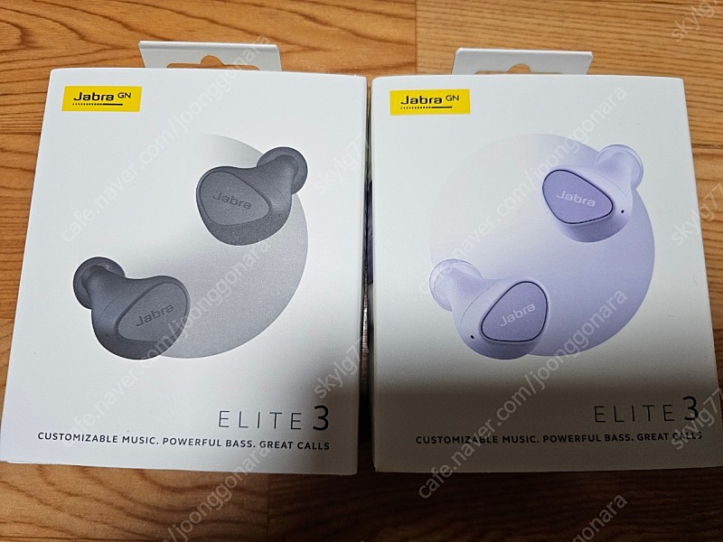 [미개봉] jabra elite3 자브라 엘리트3 블루투스 이어폰 팝니다.