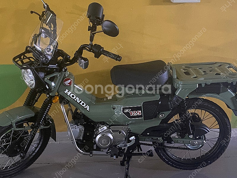 2024년식 혼다 정품옵션 헌터커브 CT125 그린--0