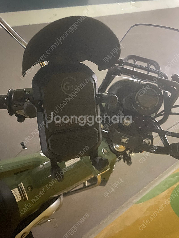2024년식 혼다 정품옵션 헌터커브 CT125 그린--3
