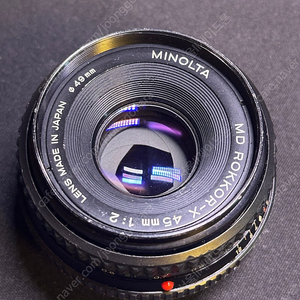 (올드렌즈) 미놀타 md rokkor-x 45mm f2