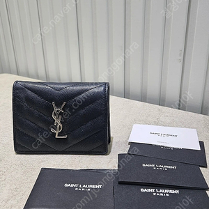 정품 YSL 생로랑 반지갑