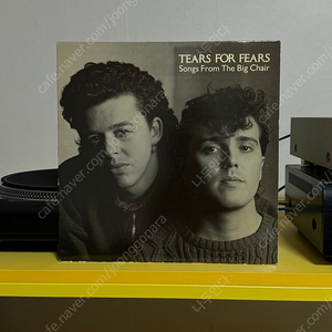 [New Wave, Pop Rock] Tears For Fears (티어스 포 피어스) LP 판매해요