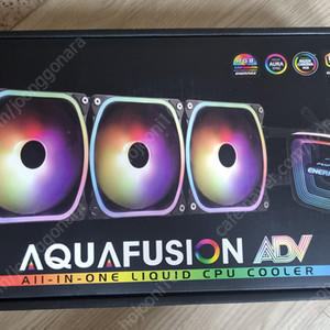 에너맥스 AQUAFUSION ADV 360 ARGB 블랙 팝니다.