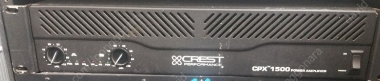 크리스트오디오 CRESTAUDIO/CPX1500 앰프팝니다 신품