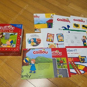 까이유(caillou) dvd+오디오 CD 시리즈