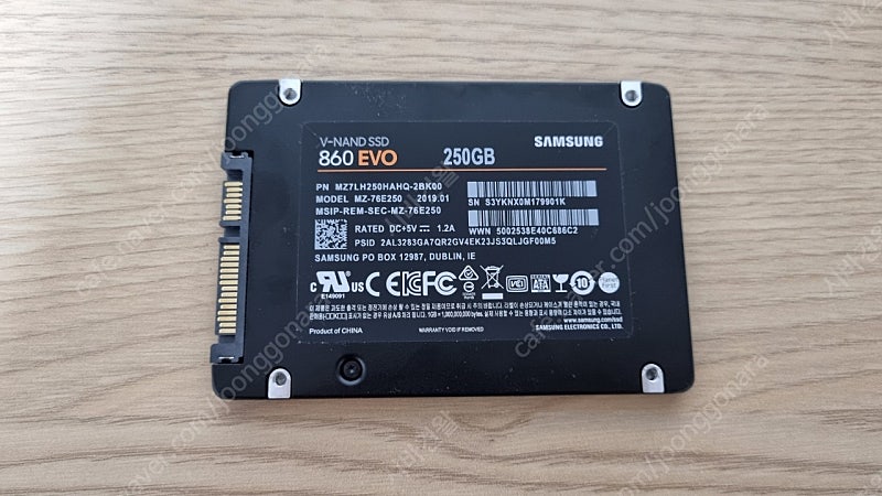 삼성 860 EVO 250GB SSD