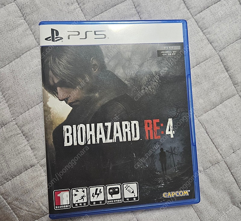 Ps5 바이오하자드 re4 팝니다.**