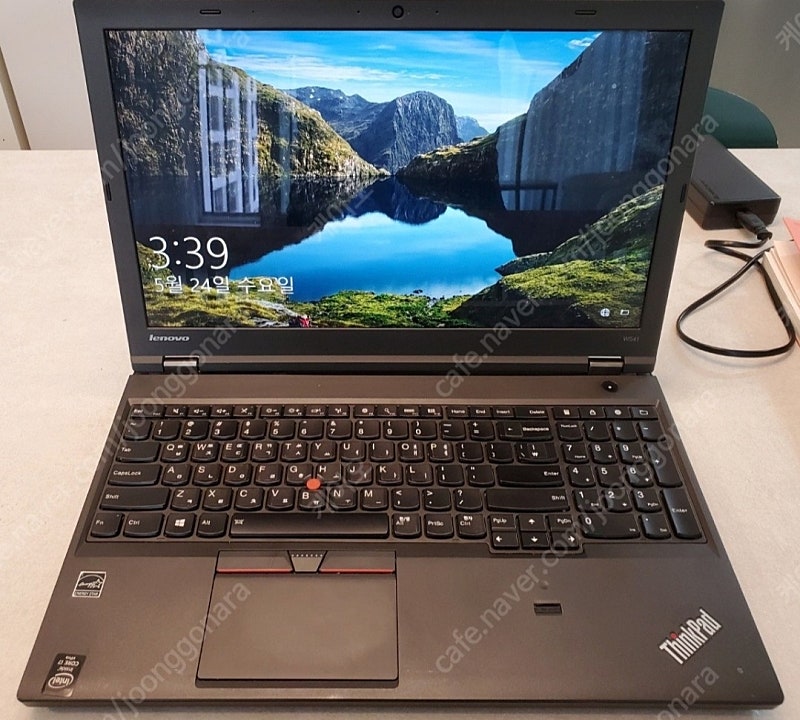 레노버 씽크패드 W541 Lenovo ThinkPad 워크스테이션 판매 (캐드, 포토샵) - 40만원 (도킹스테이션 부속품 모두포함)