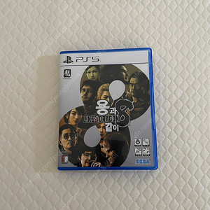 PS5 용과 같이8 조기구매 특전코드 미사용 택포