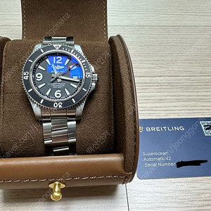 브라이틀링 슈퍼오션 42mm 구형 검판 판매