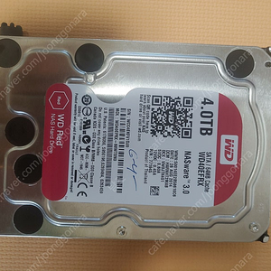 WD NAS HDD 4tb, 웬디 나스 하드디스크 4tb