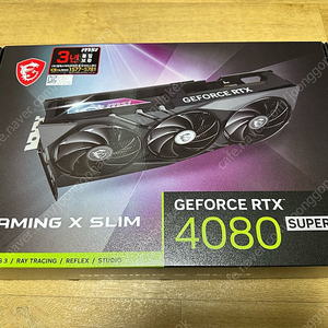 MSI RTX 4080 super 게이밍x slim