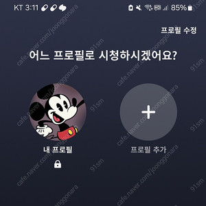 디즈니플러스 4k 프리미엄 파티 모집해요