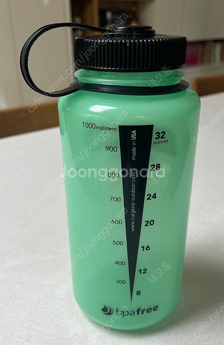 날진 1L 물통 야광 그린--1