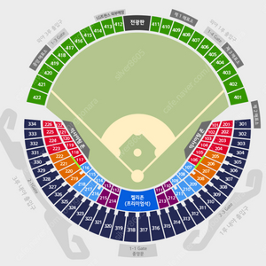 7월11일(목) LG 트윈스 vs 기아 타이거즈 1루 오렌지석 206블럭 통로옆옆 4연석