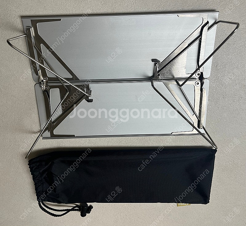 소토 필드 호퍼 실버 ST-630 백패킹 테이블.--8