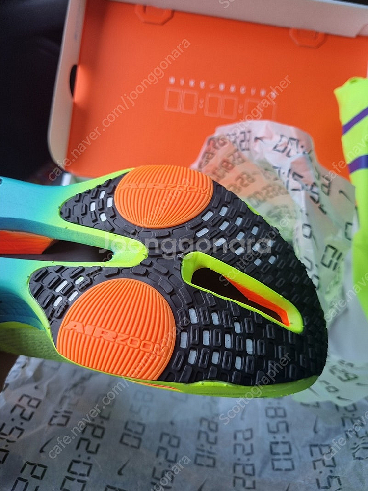 나이키 알파플라이3 235 형광색 정품--4