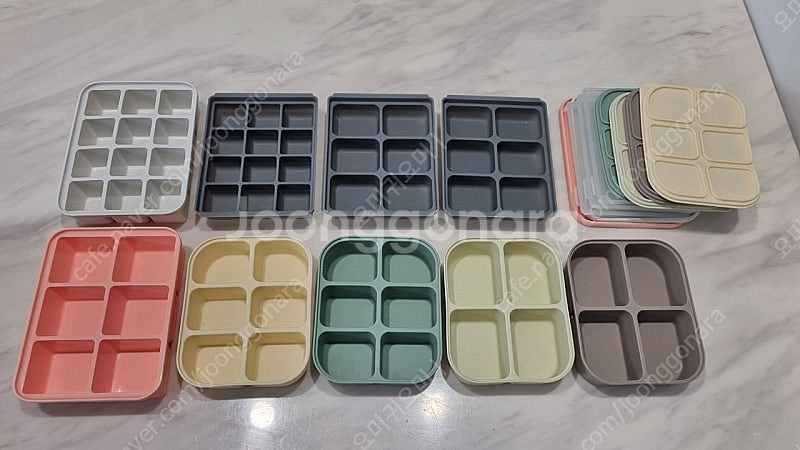 이유식큐브 쁘띠누베 블루마마 데일리라이크 9개--0