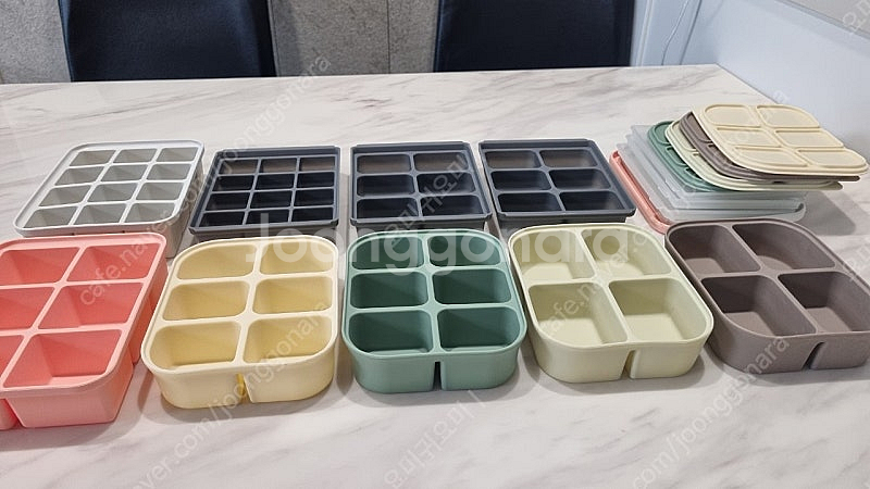 이유식큐브 쁘띠누베 블루마마 데일리라이크 9개--1